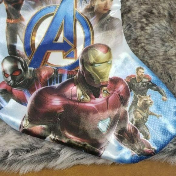 Marvel Avengers ironman Hulk Christmas Stocking - Picture 5 of 6